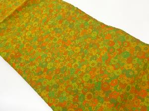 菊尽くし模様織出し名古屋帯